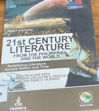 Image of 21st Century Literature from the Philippines and the World
