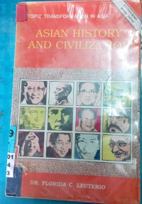 Image of Asian History and Civilization