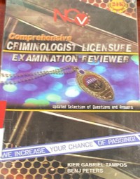 Image of Comprehensive, Criminologist Licensure Examination Reviewer
