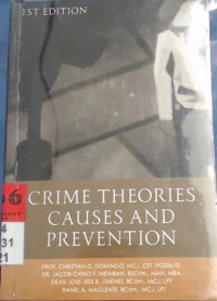 Image of Crime Theories, Causes And Prevention