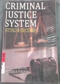 Image of Criminal Justice System setting & Procedures