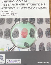 Criminological Research and Statistics I: