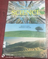 Environmental Science a Modular Approach