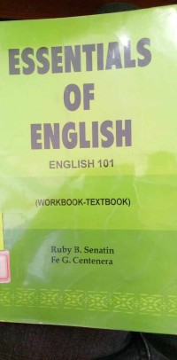 Image of Essentials of English (English 101)