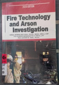 Fire Technology and Arson Investigation