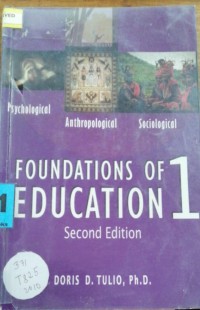 Image of Foundations of Education 1