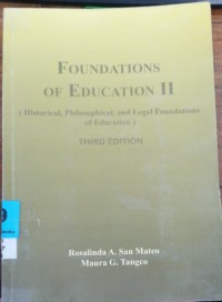 Foundations of Education II