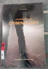 Fundamentals of Criminology
