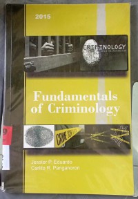 Image of Fundamentals of Criminology