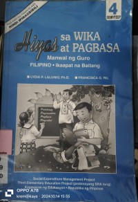 Image of Hiyas sa Wika at Pagbasa MAnwal ng Guro