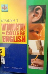 Introduction to College English ( English I)