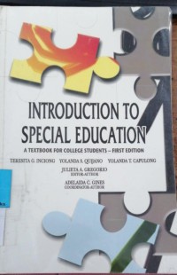 Introduction to Special Education