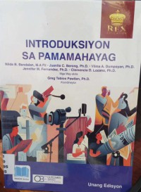Image of Introduksyon  sa pamamahayag