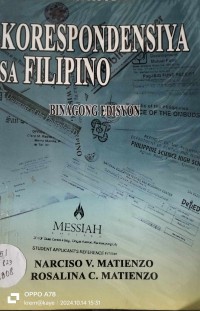Image of Korespondensiya sa Filipino