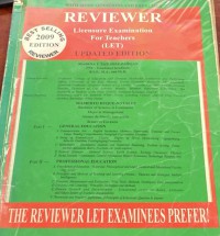 Image of Licensure Examination for Teachers (LET) Reviewer