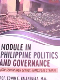 Module in Philippine Politics and Governance