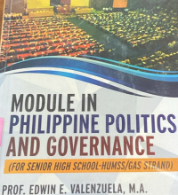 Module in Philippine Politics and Governance