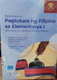 Image of Pagtuturo ng Filipino sa elementarya 1