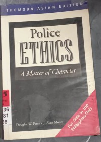 Image of Police Ethics a Matter of  Character