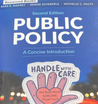Public Policy, A Concise Introduction