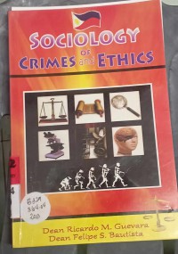 Image of Sociology of Crimes and Ethics