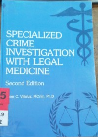 Image of Specialized Crime Investigation With Legal Medicine