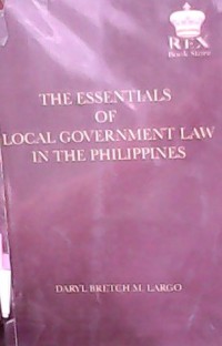 Image of The Essentials of Local Government Law in the Philippines